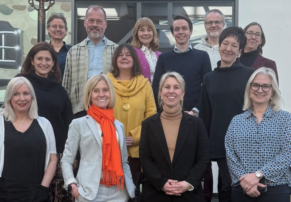 Photo of EHDN "Behavioural Phenotype” working group together with colleagues from USA.